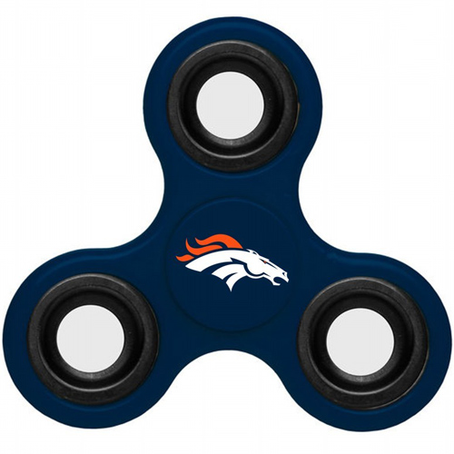 NFL Denver Broncos 3 Way Fidget Spinner B4